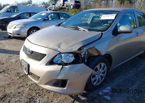 2010 Toyota Corolla Le из США, поврежденный, VIN 2T1BU4EE1AC296906